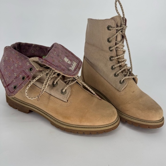 Women's Timberland® Authentics Waterproof Roll-Top Boot Size 9 - Picture 3 of 11